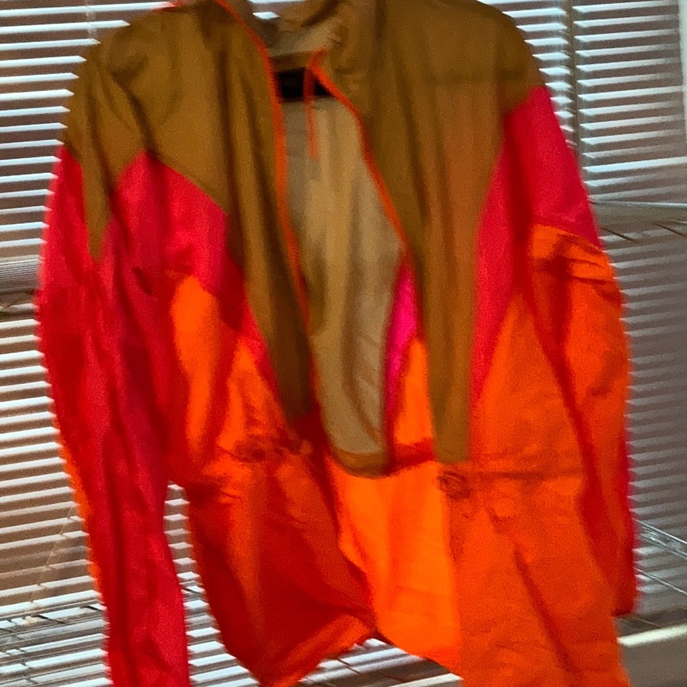 MULTI COLORED RAIN JACKET